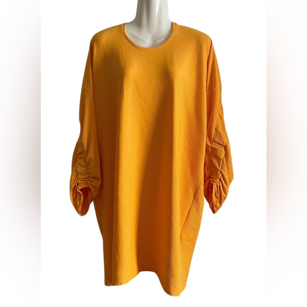 Zara Vibrant  yellow Tunic Top